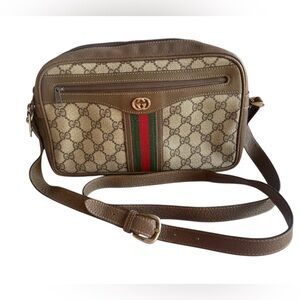 Authentic Vintage Gucci Ophidia GG Supreme Web Crossbody Shoulder Bag